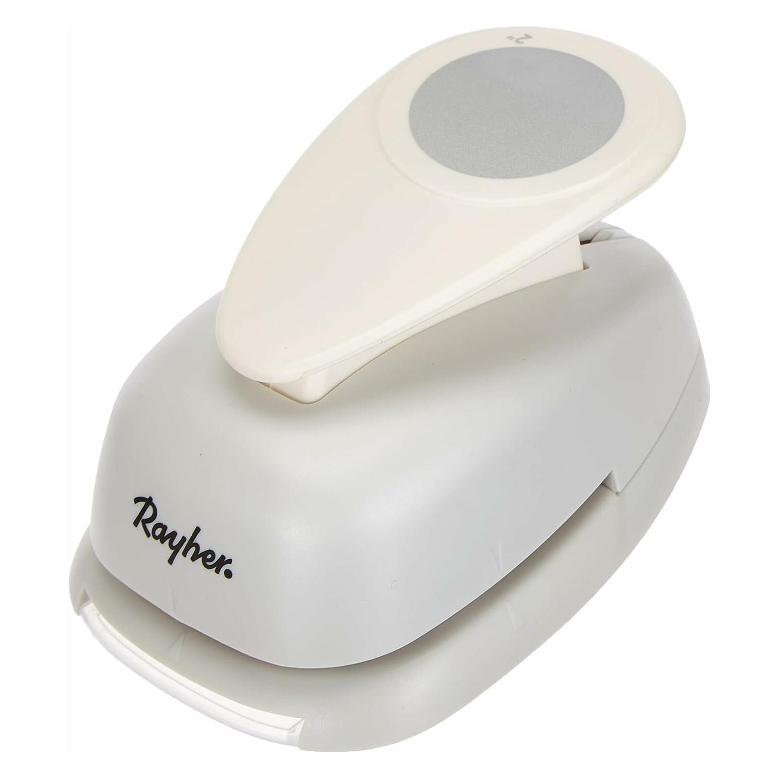 Rayher Hobby 8961400 Motivstanzer Rund/Kreis, ø 5,08 cm- 2 Zoll, geeignet für Papier/Karton bis zu 2 (8961400)
