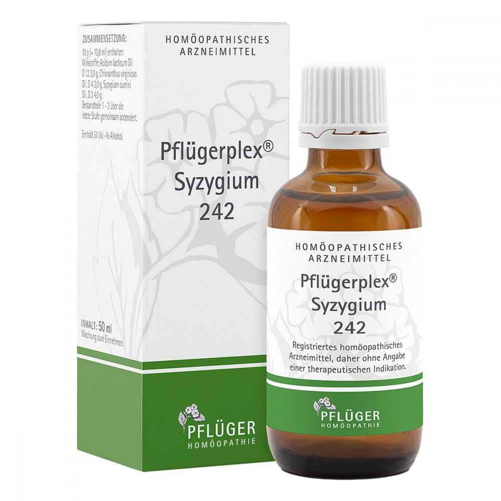 Homöopathisches Laboratorium Alexander Pflüger Gmb Pflügerplex® Syzygium 242 Tropfen 04833085