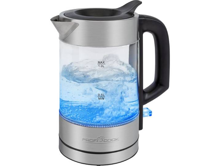 ProfiCook WKS 1229 G - Waterkoker - RVS - LED Verlicht – 1.0L