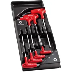 Facom, Sechskantschlüssel, 7pce P Hex Key Torx Set T10-40 MOD