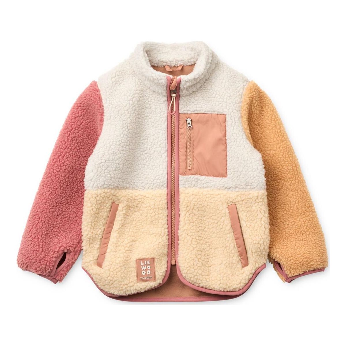 Liewood Nolan Pile Jacket apple blossom multi mix (2627) 86 LW19877-2627-86-CU