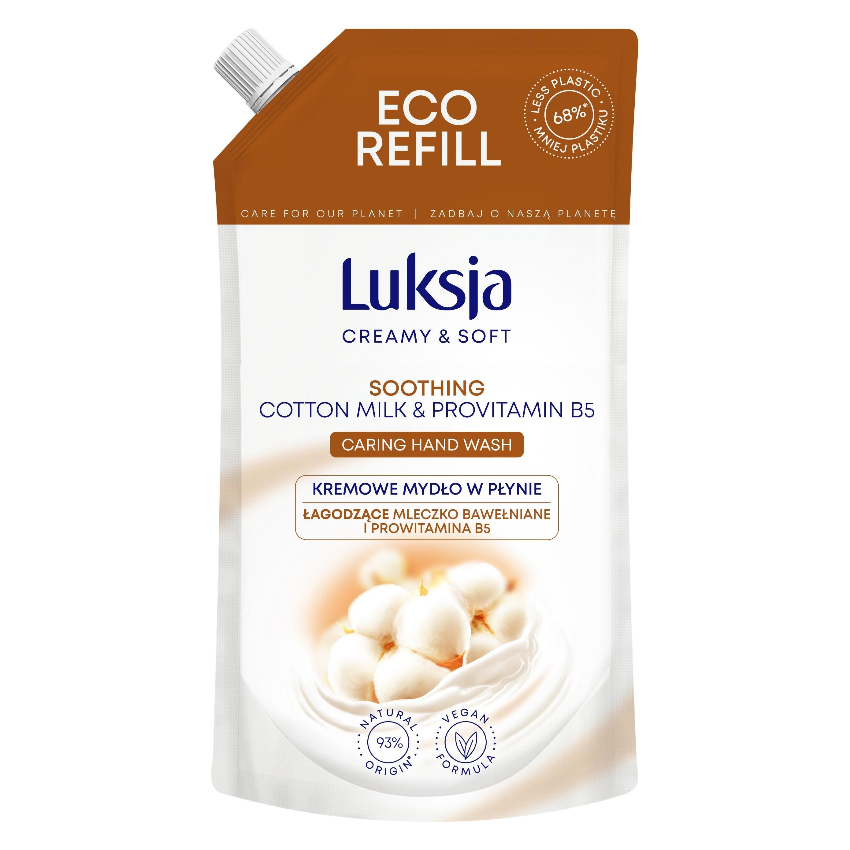 Luksja Liquid Soap Refill Cot&Vit 400ml (Flüssigseife, 400 ml) (36519851)