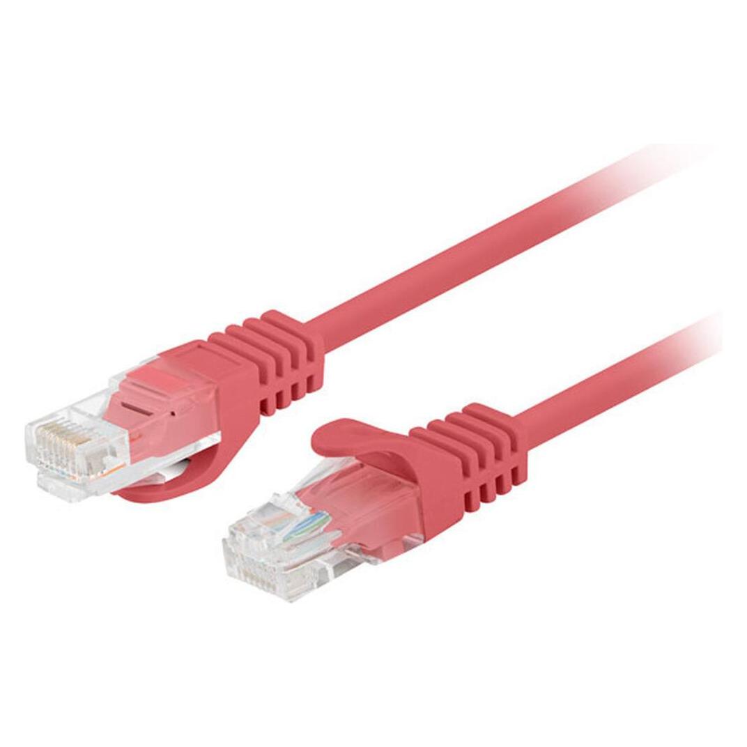 Lanberg PCU6-20CC-0100-R (U/UTP, CAT6, 1 m) (PCU6-20CC-0100-R)
