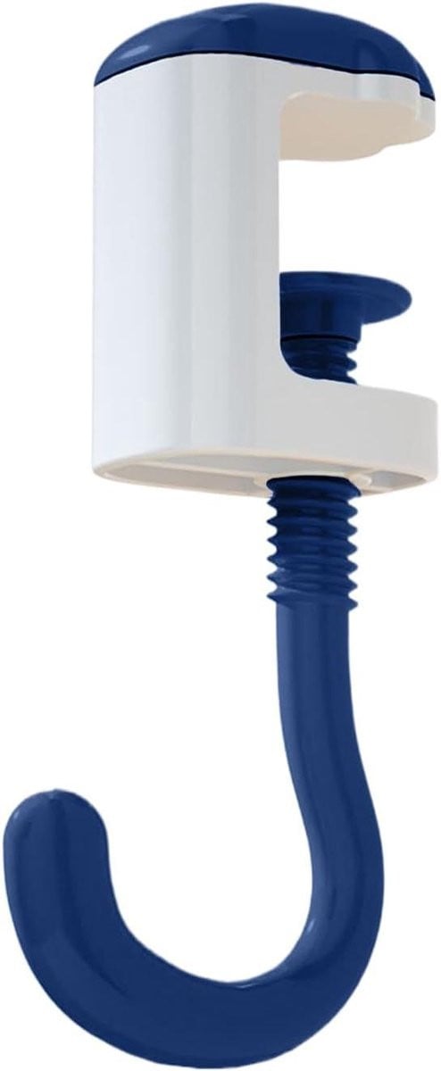 Tafelhaak Zakhouder Klem Blauw 11 x 4.5 cm