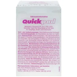 QUICKPAD Alkohol Tupfer Spender 150 St