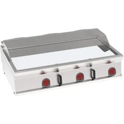 EURAST - Elektrische grillplatte cd 15 mm glatt auf offenem untergestell - 1200x700x280 mm - 11700 W 400/3V - 36302617