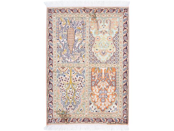 Kaschmir Seide Teppich 68x96 Handgeknüpft Orientteppich Seide