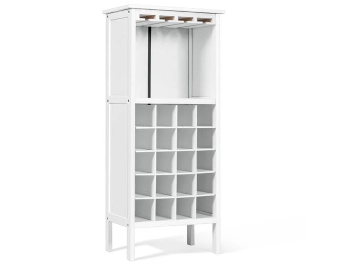 Casier a vin blanc 42x24,5x96cm