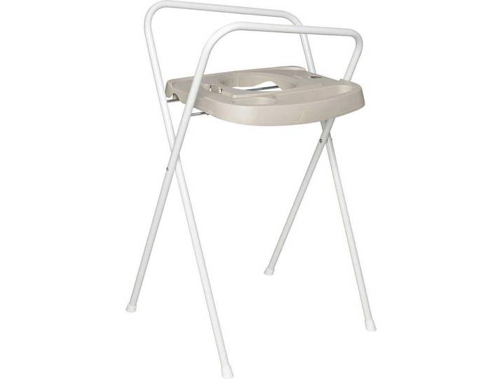 Bebe Jou Badewannenständer Taupe, Taupe, Metall, Kunststoff, 61.2x9x114.6 cm, Pflegen, Baden, Babybadewannen