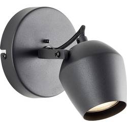Brilliant Wandspot 12cm G06710/86 Wandleuchte GU10 Schwarz