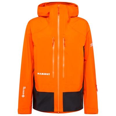 Mammut - Eiger Free Pro HS Hooded Jacket - Regenjacke Gr S orange