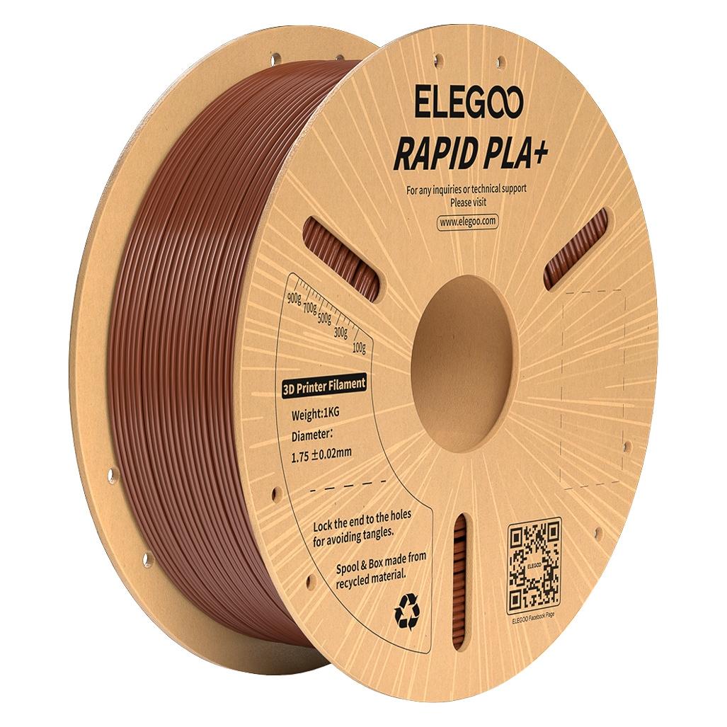 Elegoo Rapid PLA+ Filament (braun) (PLA+, 1000 g, 1.75 mm) (50.203.0313)
