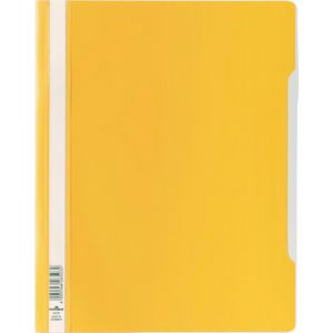 Durable 2570-04 A4 Plastik Schnellhefter gelb