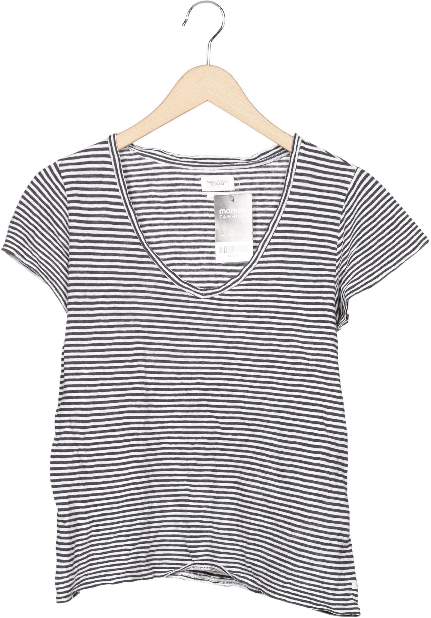 Marc O' Polo T-Shirt, Mehrfarbig, Gr. S, Baumwolle / Leinen - Second Hand