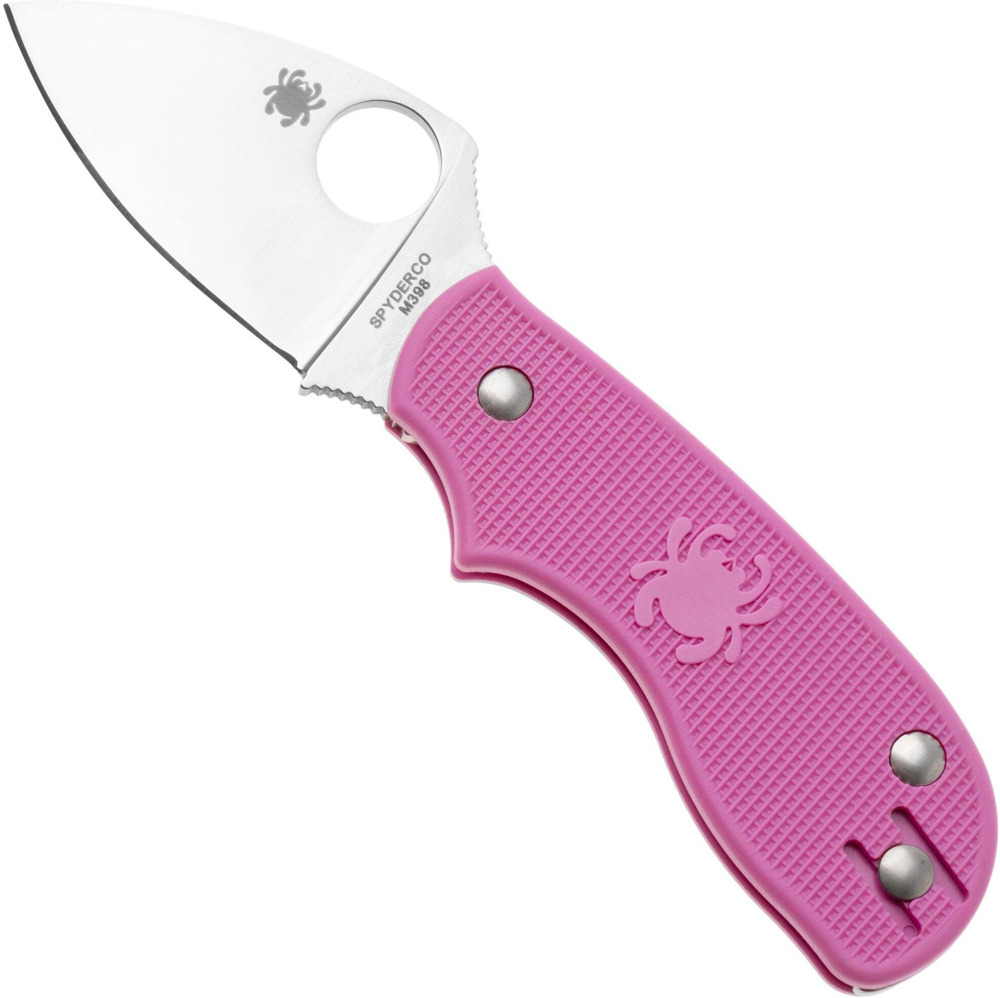 Spyderco Squeak pink C154PPN coltello da tasca