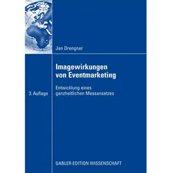 Imagewirkungen von Eventmarketing, Fachbücher von Jan Drengner