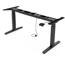 Yaasa Frame Expert, Schwarz - Schreibtischgestell höhenverstellbar