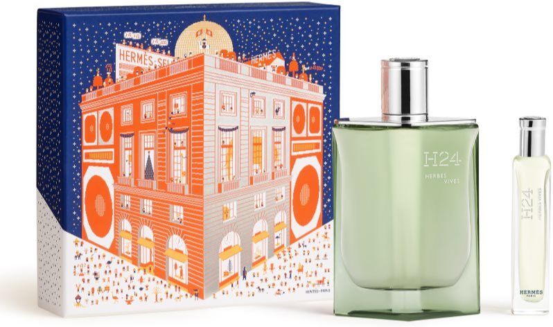 HERMÈS H24 Herbes Vives EDP Set coffret cadeau pour homme
