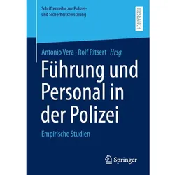 Führung und Personal in der Polizei, Fachbücher von Rolf Ritsert, Antonio Vera
