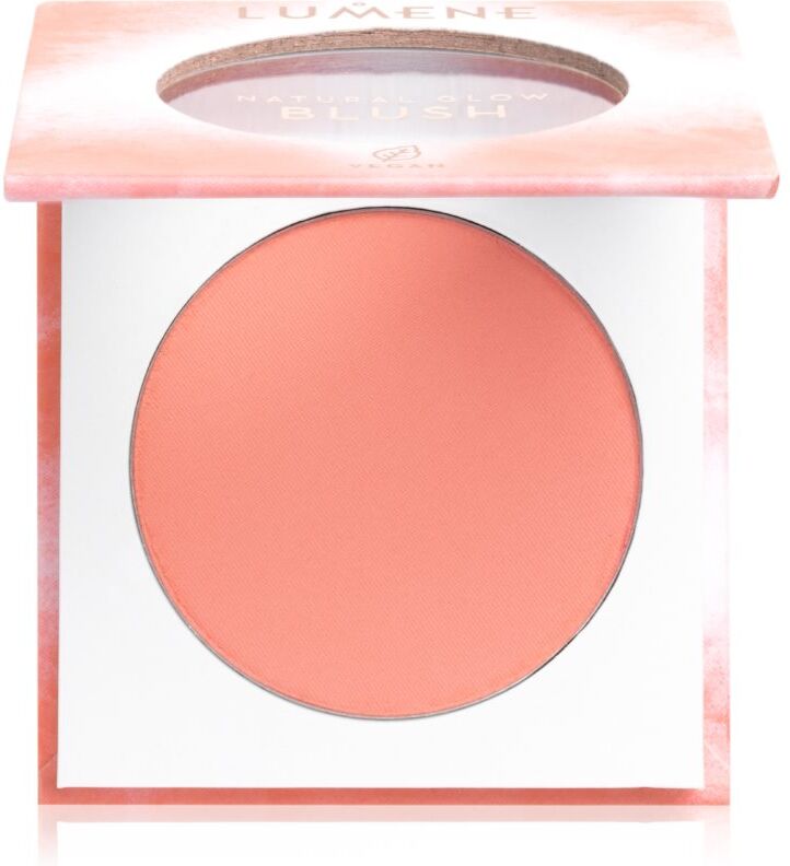 Lumene Natural Glow powder blusher shade 1 Coral Glow 4 g