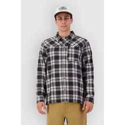 Mons Royale At Merino Flannel Hemd black Gr. XL