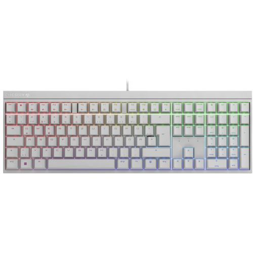 CHERRY MX 2.0 S Cherry MX2A RGB Red USB Deutsch weiß (kabelgebunden)