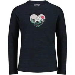 CMP Kinder Shirt KID G T-SHIRT, Größe 164 in Schwarz Schwarz