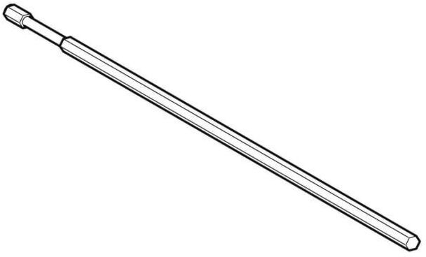 Geberit Verlängerungsstück f. Wandbefestigung 597207000 Wand-WC-/Bidet, Länge 17,8 cm