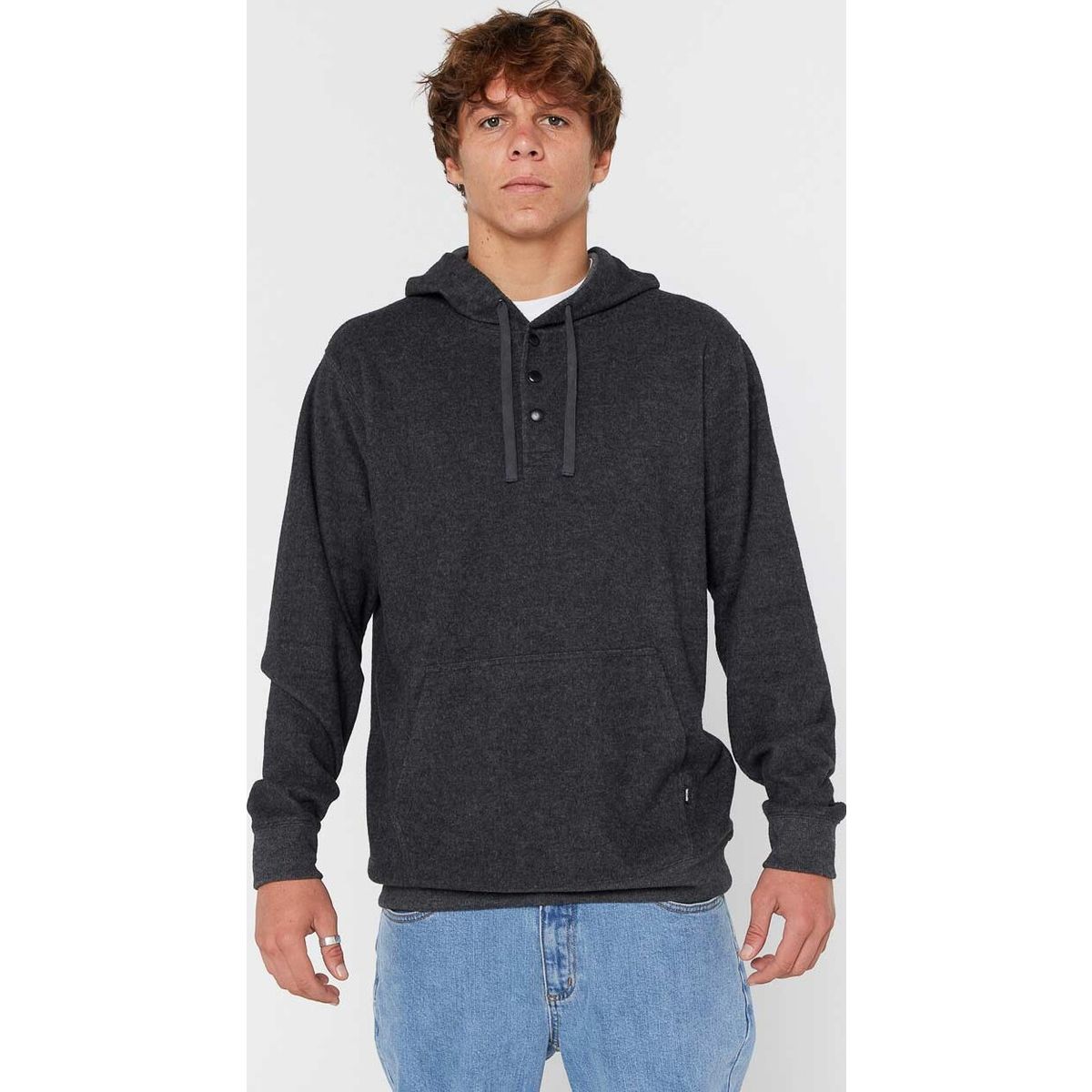 RipCurl Grid Hood black marle (3442) S 094MFL_3442_S