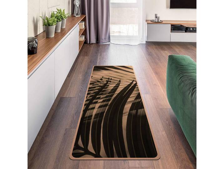 Läufer/Yogamatte Schattenspiel 183 x 61cm Grün