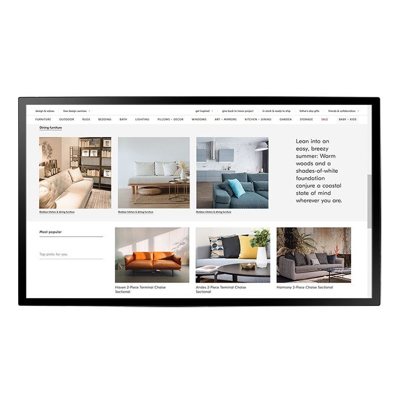 42.5" (107,95cm) Neovo TX-4302 schwarz 1920x1080 1xDisplayPort / 1xDVI / 1xHDMI 1.3 / 1xVGA