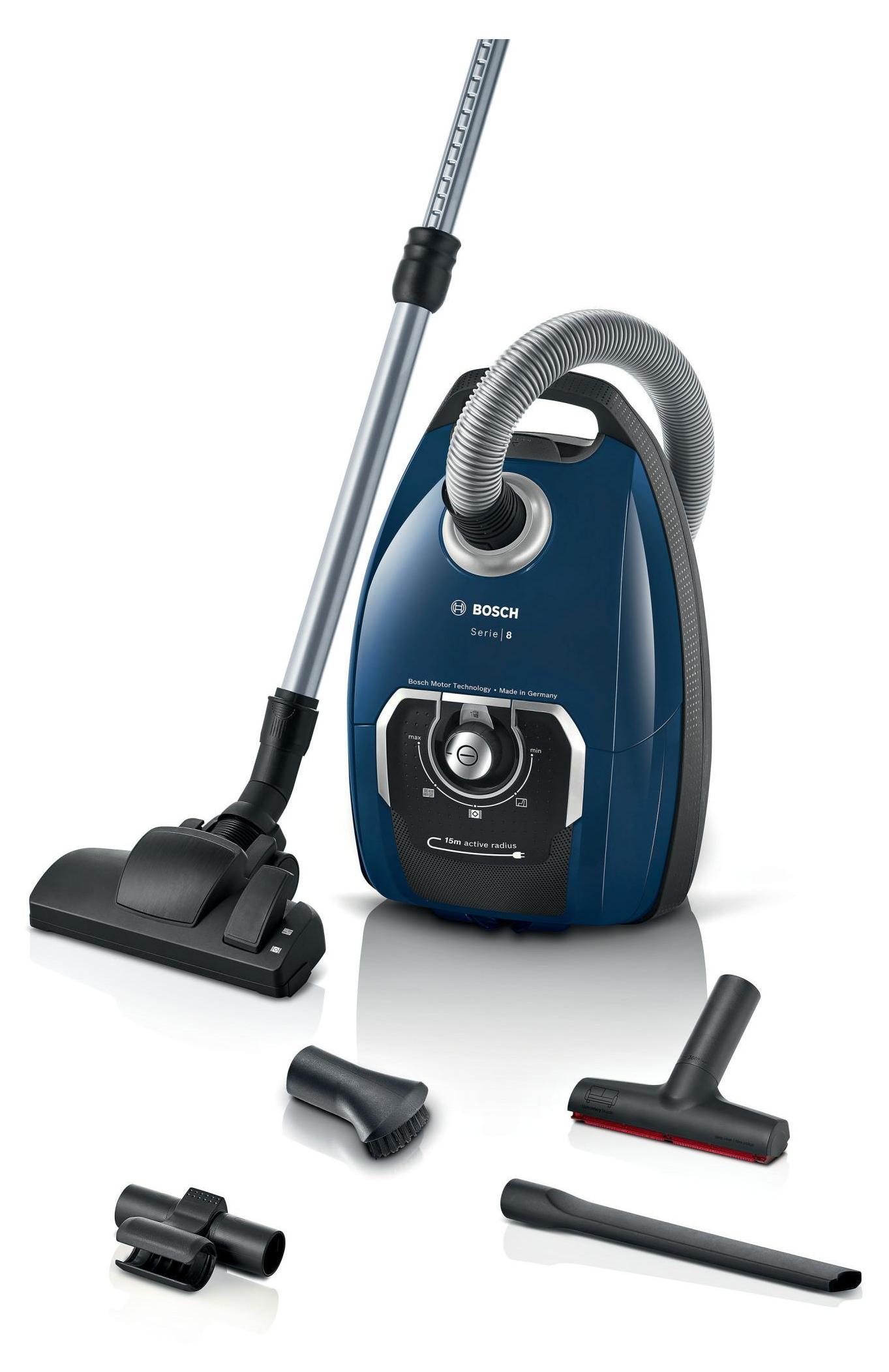 Bosch Serie 8 BGL8XPER, 700 W, Zylinder-Vakuum, Trocken, Staubbeutel, 5 l, Allergie-Filter