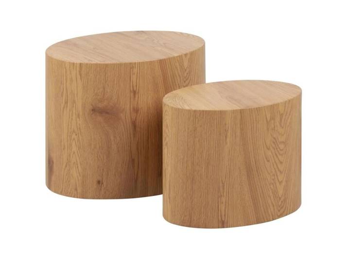 AC Design Furniture Salontisch AC Design Nature Mitteldichte Holzfaserplatte (MDF) B 24.5 T 40 cm - Salontisch