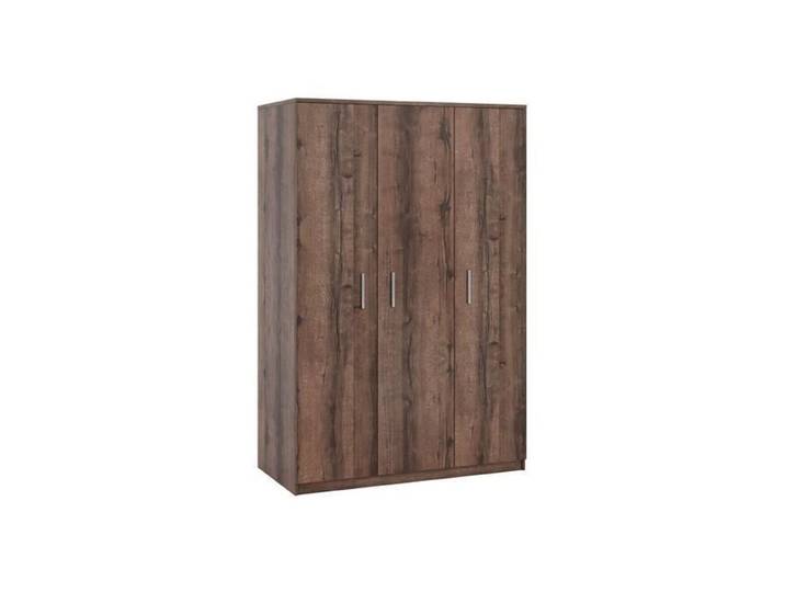 Armoire Providence G118 - Chêne du Monastery - 135x202x65cm - Marron