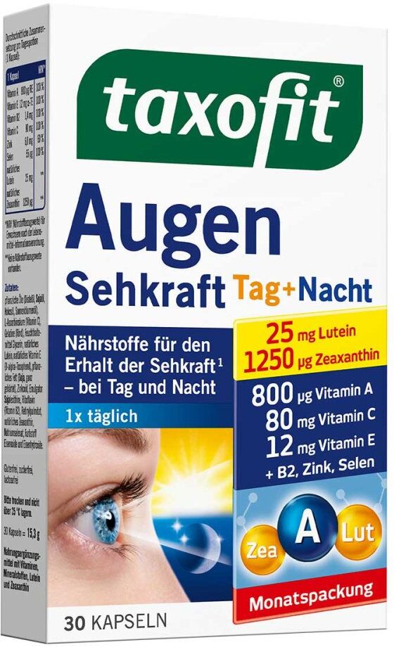 Taxofit Augen Sehkraft Kapseln