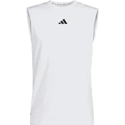 Adidas, Herren, Sportshirt, D4T Power Tank - white (S), Weiss