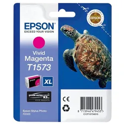 Epson Original T1573 Ultra Chrome K3 Druckerpatrone magenta 25ml (C13T15734010)