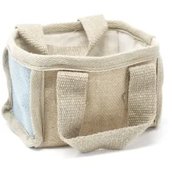 Mini Shopping Basket - 16x10x12cm - Teal