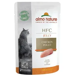 Almo Nature HFC Jelly mit Huhn | 24x 55g Katzenfutter