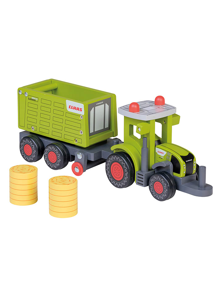 Happy People Traktor "Claas Axion 870" mit Anhänger - ab 2 Jahren - onesize