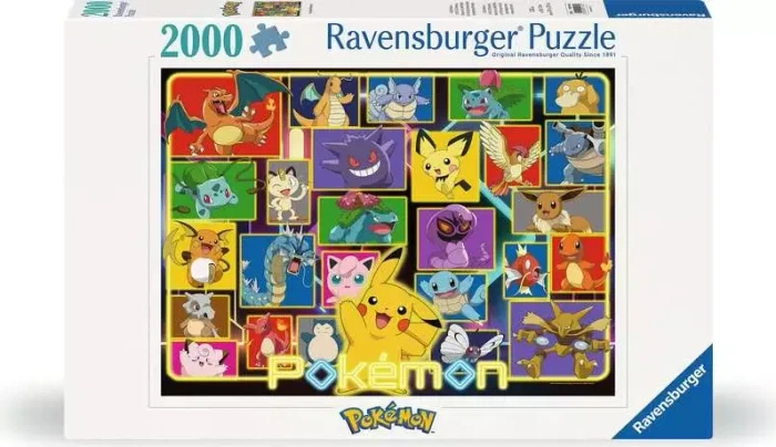 Ravensburger Puzzle Leuchtende Pokémon (2000 Teile)