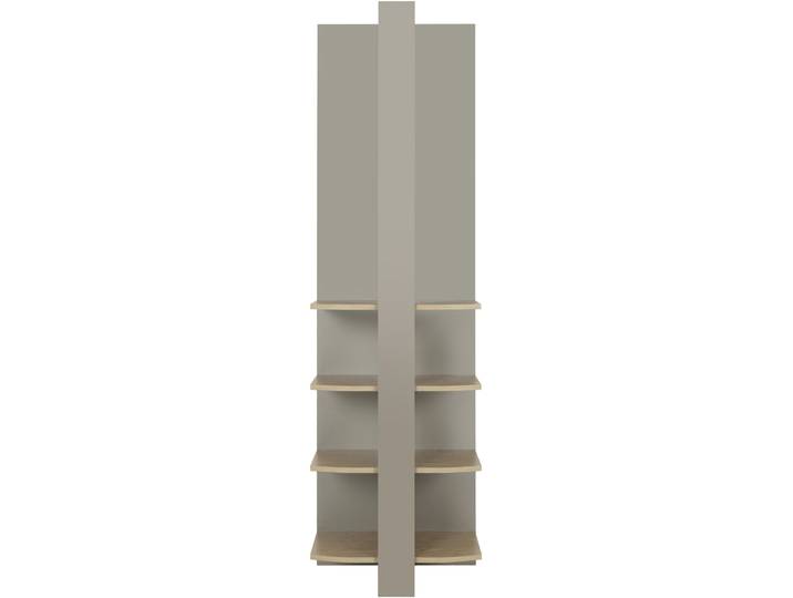 Garderobenschrank Riol weiss/eiche Holzwerkstoff B 54 T 35 cm - Garderobenschrank
