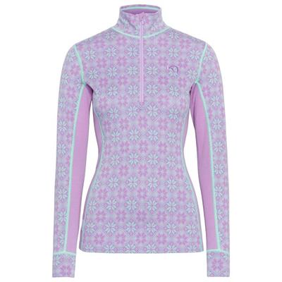Kari Traa - Women's Rose Half-Zip - Merinounterwäsche Gr S lila