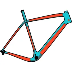 RideWrap Rahmenschutzfolien Set 60 % Abdeckung für Rennräder und Gravelbikes Glanz