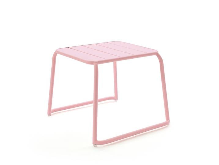 Ablagetisch Malaga rosa 65.2x49x60.5 cm