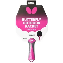 Butterfly Tischtennisschläger für draussen, schwarz, von Ping Pong