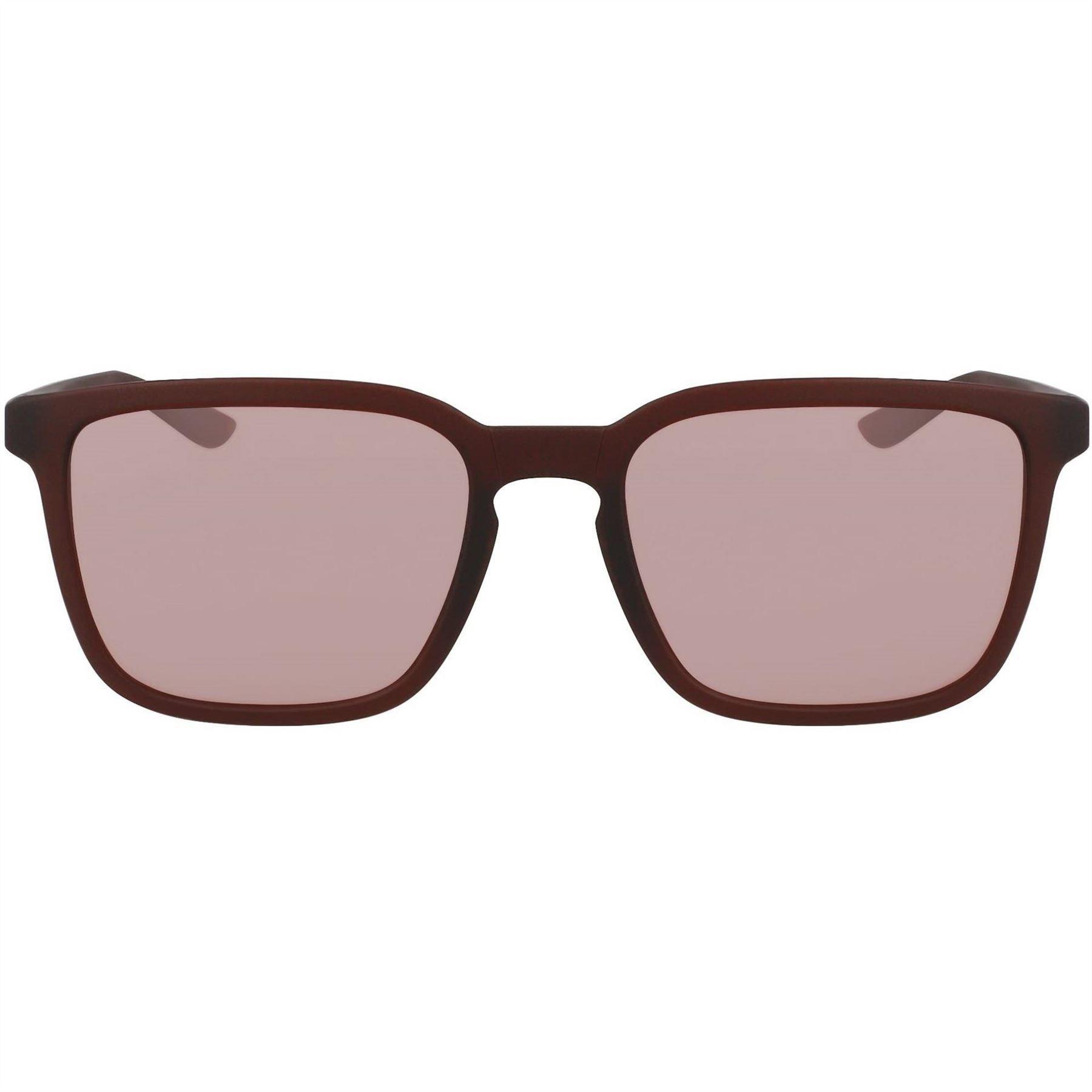 Nike - "Circuit Mi" Quadratischer Rahmen-Sonnenbrille für Herren/Damen Unisex (gebranntes Braun)