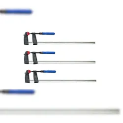 Vago-Tools 3x Schraubzwinge 500 x 120 mm Klemmzwinge