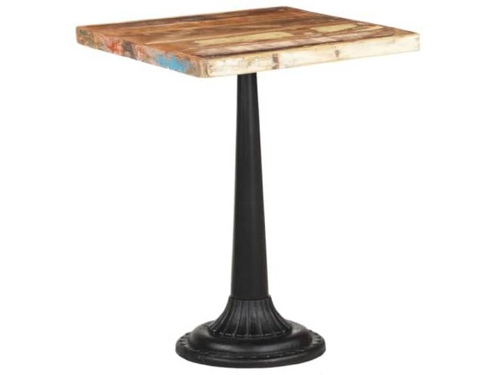 LLEZKBR Home Tools-Bistrotisch 60x60x76cm Massivholz Altholz