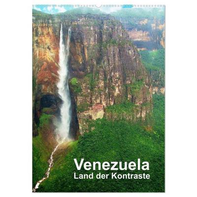 Venezuela - Land der Kontraste (Wandkalender 2027 DIN A2 hoch), CALVENDO Monatskalender